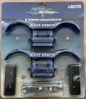 301779 Wave Armor 10 Inch Signature Aluminum Dock Cleat