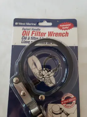 West Marine 025282016440 Professional Swivel Handle Oil Filter Wrench Boating Boats #3