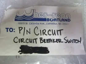 Aa1-x0-00-582-3g1-circuir Wher-rena Boatland Aa1-x0-00-582-3g1-c C2c Breaker Switch Oem Boat Parts #3