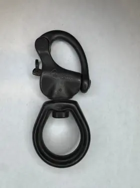 2377b Wichard Black Oxide Stainless 5 1/2 Snap - Large Bail