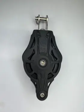 64110 Wichard 55mm Swivel Block With Becket And Clevis. List Price 60.30