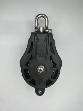 74206 Wichard 55mm Ball Bearing Double Block With Becket And Swivel. List Price 158.40