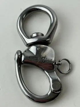 Sr2375-sb Wichard 2375 Snap Shackle With Large Bail 105mm 4 1/8 In