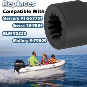 91-56775t X-parts Xp1114 Drive Shaft Adapter For Mercury Mercruiser Alpha One 90220 18-9854 #2