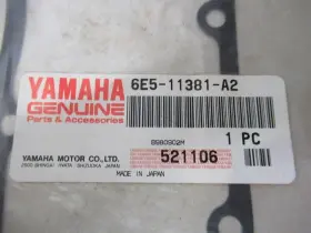 6e5-11381-a2 Yamaha G15 Genuine Cyl Crankcase Gasket Oem New Factory Boat Parts #3
