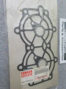 6l2-11193-a1 Yamaha A27 Genuine Head Cover Gasket Oem New Factory Boat Parts #2