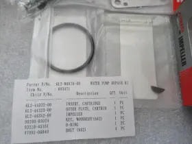 6l2-w0078-00 Yamaha A4 Genuine Water Pump Repair Kit Oem New Factory Boat Parts #3