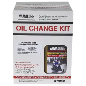Lub-smbcg-kt-25 Yamaha Snowmobile Sr Viper Ltx Rtx Xtx Full-syn Oil Change Kit