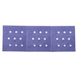 400 Grit Single 33.5' Roll Blue Film Backing Velcro Attachment Sandpaper. Fixed Price $68.95.