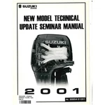 Suzuki Outboard Marine 2001 Technical Update Manual 99954-51201. Fixed Price $11.99.