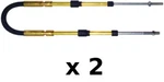 Pack 20 Ft Standard Control Cables Fits Honda Suzuki Tohatsu Yamaha Nissan. Fixed Price $141.30.
