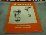 1992 Suzuki Marine Wiring Diagram Manual 99954-53920 4-4-3. Fixed Price $12.95.