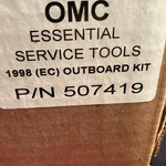Omc 507419 1998 Essential Service Tool Kit. Fixed Price $125.00.