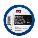 Single 108'X0.12" Blue Rubber Adhesive Masking Tape. Fixed Price $24.95.