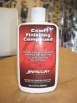 Mercury Boat Cowl / Outboard Cover Lid Finishing Compound-removes Scratches. Fixed Price $22.99.