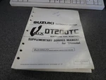 Suzuki Factory Supplementary Service Manual '94 DT200TC 99501-87D70-01E. Fixed Price $14.99.