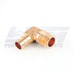 Hose Barb 90 Degree Elbow 1 2'' X 3 8'' Male. Fixed Price $10.67.