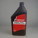 Mercury Quicksilver Power Trim And Tilt Hydraulic Steering Fluid Qt 92-858075K01. Fixed Price $18.74.