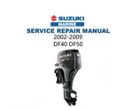 Suzuki DF40 DF50 Service Manual Usb & Link. Fixed Price $14.99.