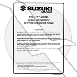 Suzuki Outboard 1994 Motorcycle/atv Service Specification Manual 99954-58940. Fixed Price $11.99.