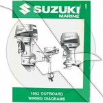 Suzuki Outboard Marine 1993 Wiring Diagram Manual 99954-53930. Fixed Price $14.99.