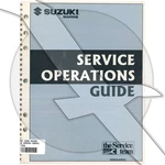 Suzuki Outboard Marine 1995 Service Operations Guide Manual 99954-59951. Fixed Price $11.99.