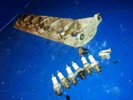 1011-1946A Block Cover Mercury 85HP 850. Fixed Price $249.00.