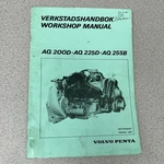 Volvo Penta AQ200D, AQ225D, AQ255B Engine Workshop Manual GM305/350 V8 No. 3351. Fixed Price $34.95.