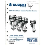 Suzuki Outboard Marine 1994 Technical Update Manual 99954-51940. Fixed Price $11.99.