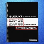 Suzuki DF25 DF30 Outboard Service Manual - Steel Wire Fastened Robust Jacket. Fixed Price $32.68.