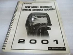 2001 Suzuki New Model Technical Update Seminar Manual 99954-51201. Fixed Price $9.00.
