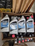 Mercury Marine 858078Q01 Quicksilver Outboard Hydraulic Helm Steering Fluid 4 Qt. Fixed Price $90.00.