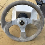 Adjustable Sea Ray Marine Boat Pinion Gear Steering Wheel. Fixed Price $110.00.
