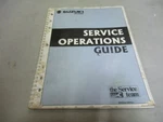 Suzuki Marine Service Operations Guide Manual P/n 99954-59951. Fixed Price $9.52.
