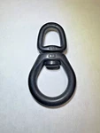 Wichard Black Oxide Stainless 5/32 Large And Small Eye Swivel. List Price $157. Fixed Price $94.57.