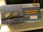 Cipa Comp Universal 7" X 14" Marine Rear Side View Mirror For Water Boat-ski Nib. Fixed Price $64.98.