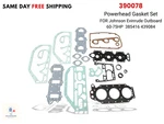 390078 For Johnson Evinrude Outboard 60-75HP Powerhead Gasket Set 385416 439084. Fixed Price $113.47.
