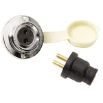 Seachoice Chrome Plated Brass Marine Power Deck Connector For Boats. Fixed Price $20.25.