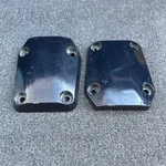 Evinrude V6 200-250HP Midsection Blue Lower Mount Bracket Covers 337773. Fixed Price $100.00.