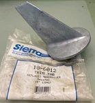 New Genuine Sierra 18-6012 Zinc Trim Tab 4" Long Replaces Mercruiser 34127A1. Fixed Price $25.37.