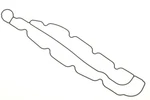Honda Gasket 19371-ZW1-000 Oem New. Fixed Price $47.75.