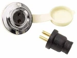 Seachoice 10121 Watertight Deck Connector Pin Chrome 12V Marine Socket Plug. Fixed Price $20.94.