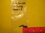 (3)QUICKSILVER Groove Pins Part Number 17-90988, Various Mercury Trolling Motors. Fixed Price $9.95.