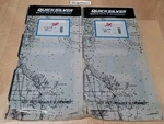 (lot Of 2) Mercury Quicksilver 27-814195 Gasket Oem New Factory Boat Parts. Fixed Price $13.99.