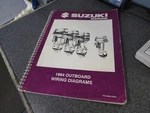 Suzuki Marine Factory Outboard Wiring Diagrams 1994 99954-53940. Fixed Price $29.99.
