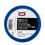 Single 108'X0.24" Blue Rubber Adhesive Masking Tape. Fixed Price $24.95.