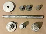 Omc Johnson Evinrude Bearing Tool 319880 W/ Guide Plate & 6 Heads. Fixed Price $74.99.