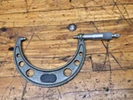 Mitutoyo 4-5" Outside Micrometer .0001" Ratcheting Carbide Tips 103-219A. Fixed Price $49.99.