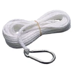 Seachoice Hollow Braid Poly Anchor Line 1/4" X 50' #40201. Fixed Price $8.96.