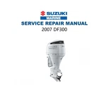 Suzuki DF300 Service Manual 2007 Usb & Link. Fixed Price $14.99.